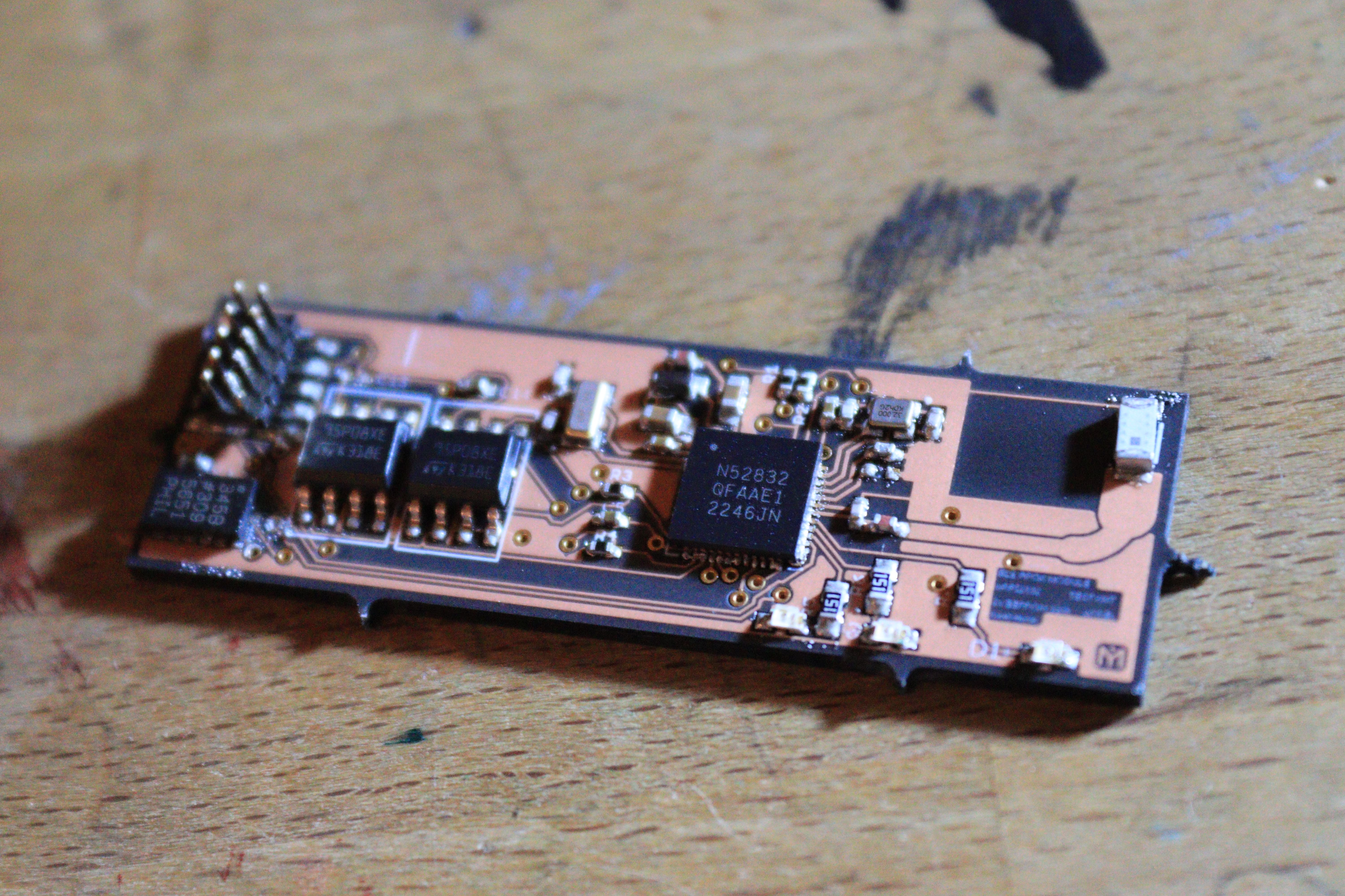 Refined prototype – top view