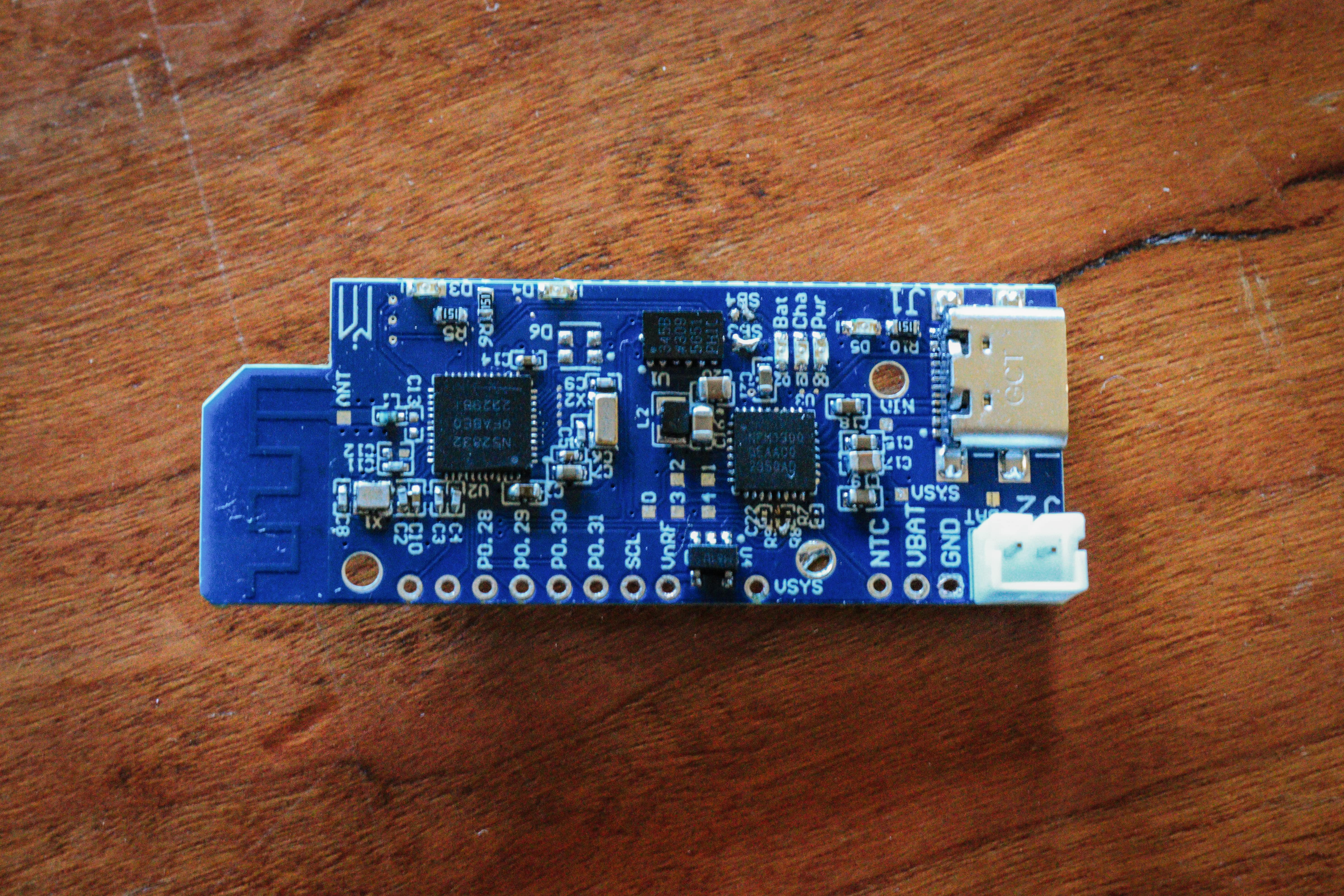 Final board – bottom view